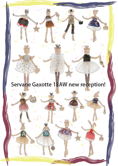 Servane Gaxotte 18AW new arrival reception!