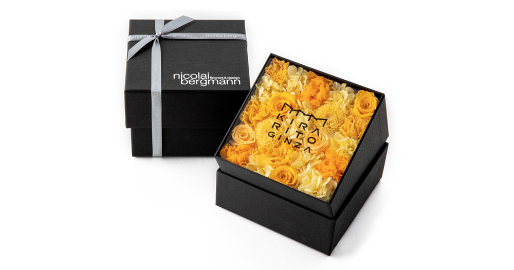 “KIRARITOGINZA” Original Preserved Flower Box